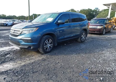 2017 Honda Pilot Ex-L from USA, damaged, VIN 5FNYF6H80HB021572